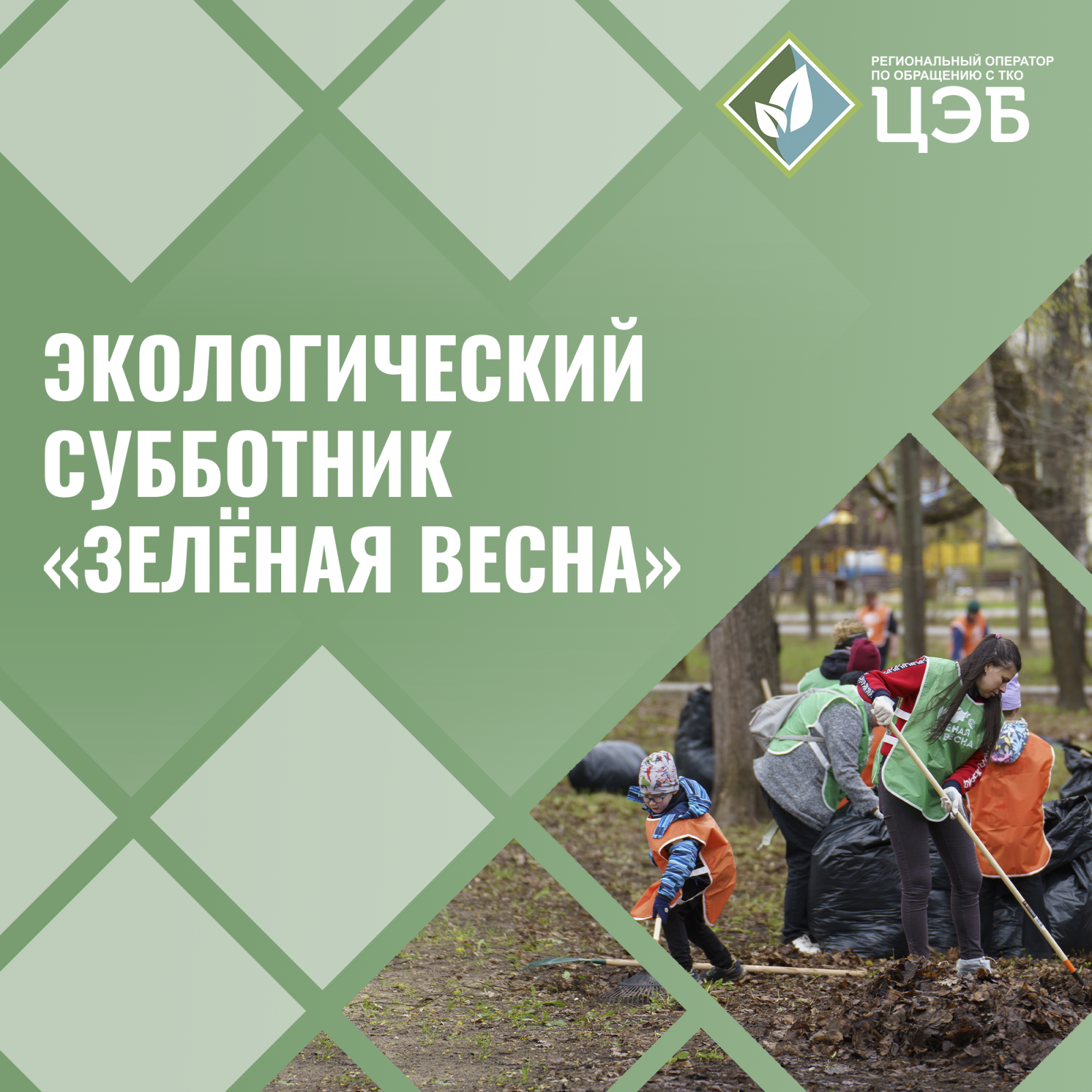 «зелёная весна»: сделаем страну чище вместе! 