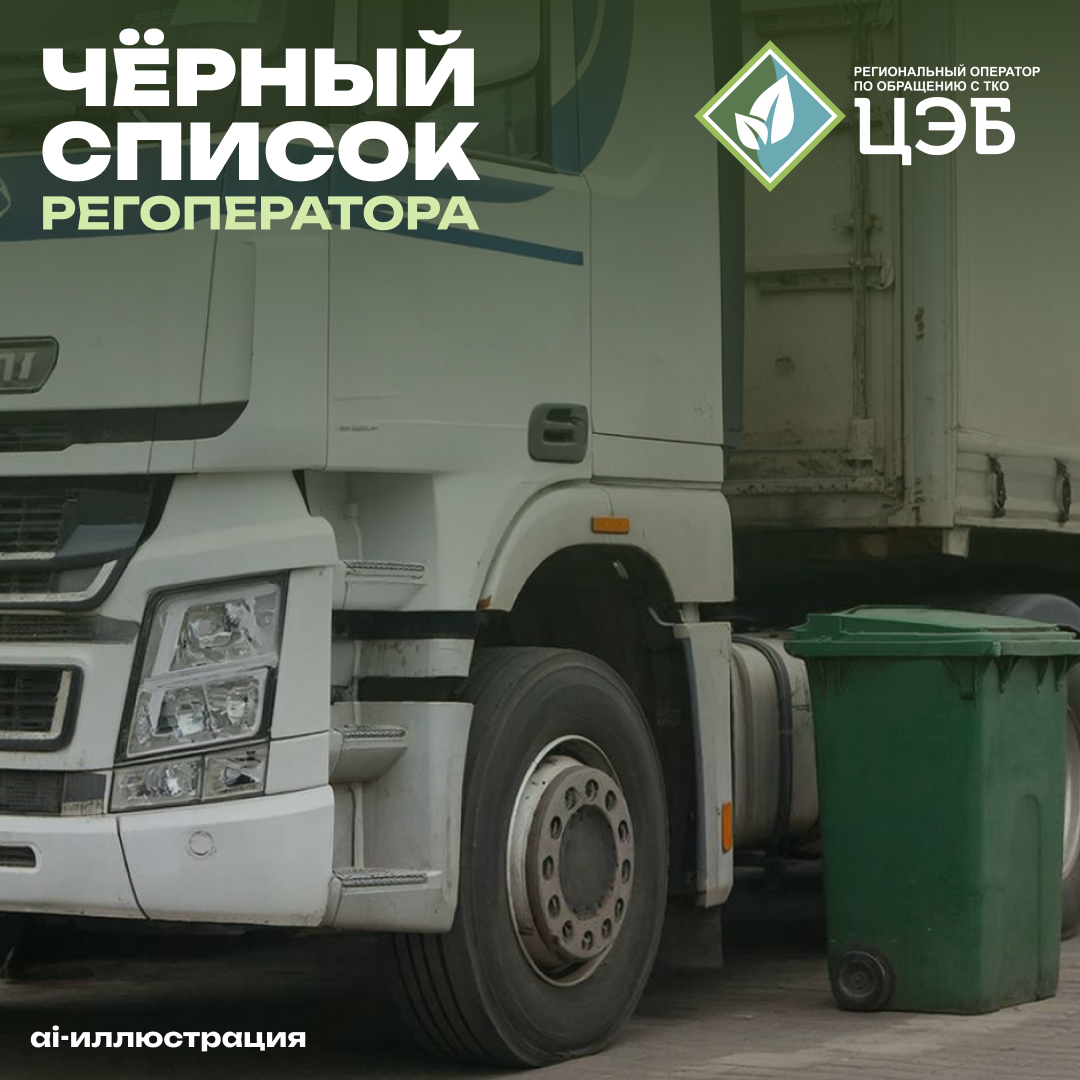 куда исчезает мусор? за долг в более 600 тыс. рублей транспортная компания попала в чёрный список регоператора