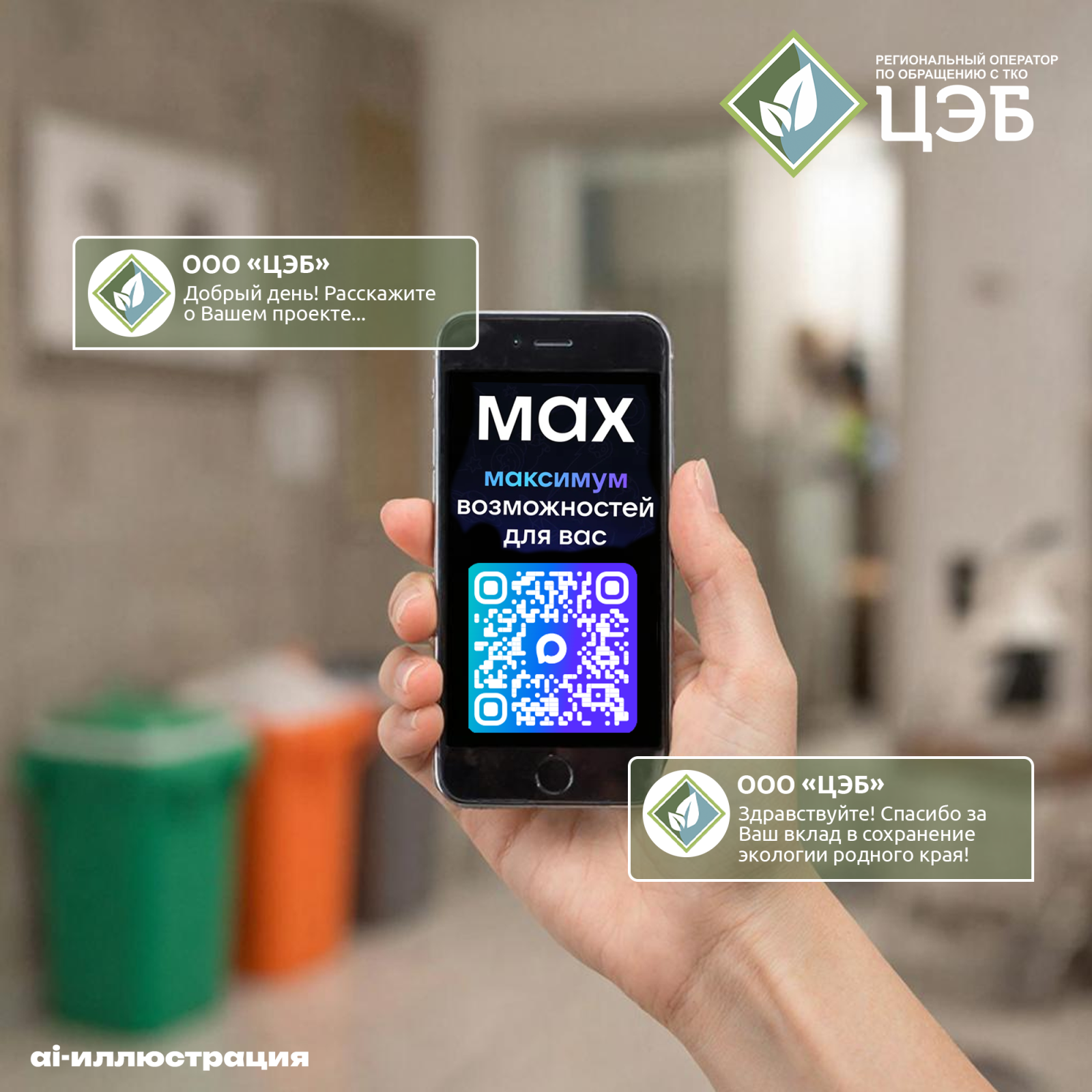 цэб в национальном мессенджере max